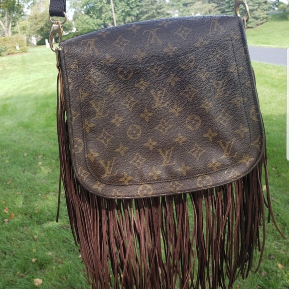 Authentic Louis Vuitton Saint Cloud GM fringe - Picture 8 of 8